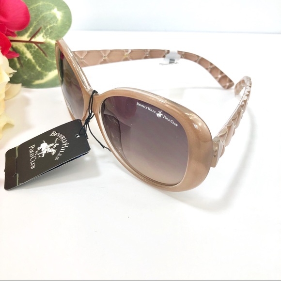 Beverly Hills Polo Club Taupe Sunglasses🐎 - Picture 6 of 8